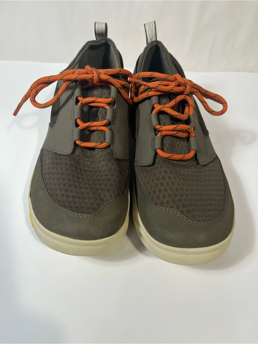 Merrell Tideriser Lace Boat Water Shoes Brown Orange Men's 9